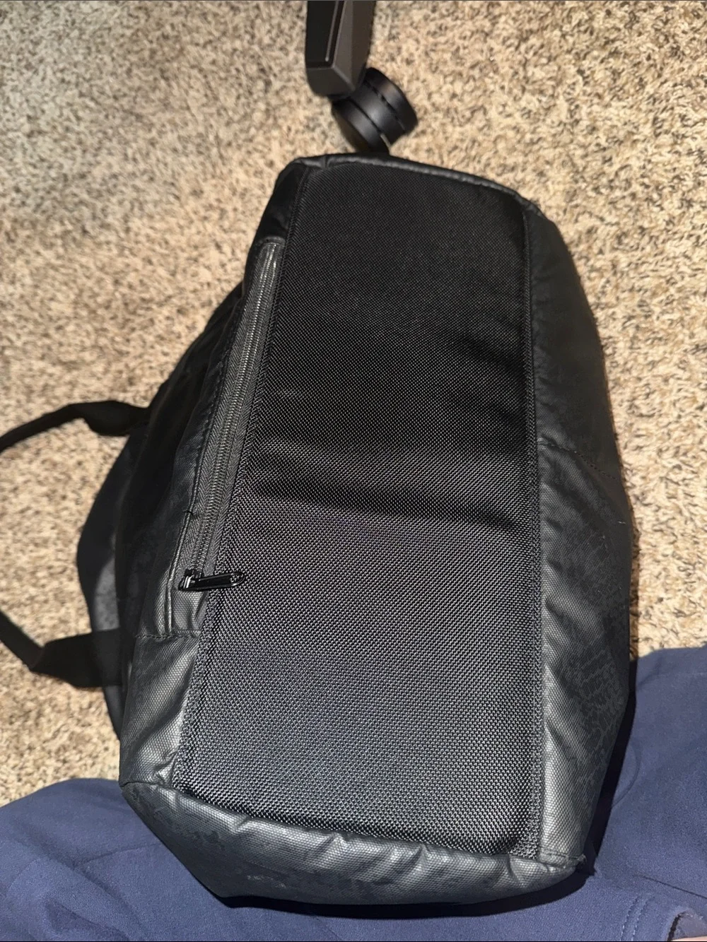 Vooray Alana Duffel Black Snakeskin